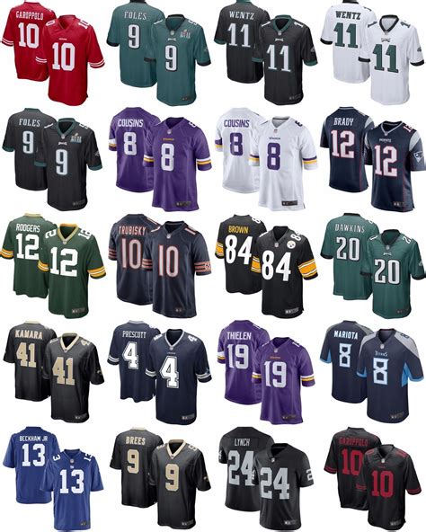 American Football Team Jerseys