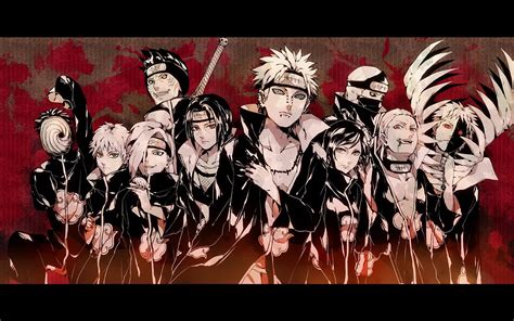 Akatsuki Wallpaper Hd - WallpaperSafari - Naruto Anime Wallpapers