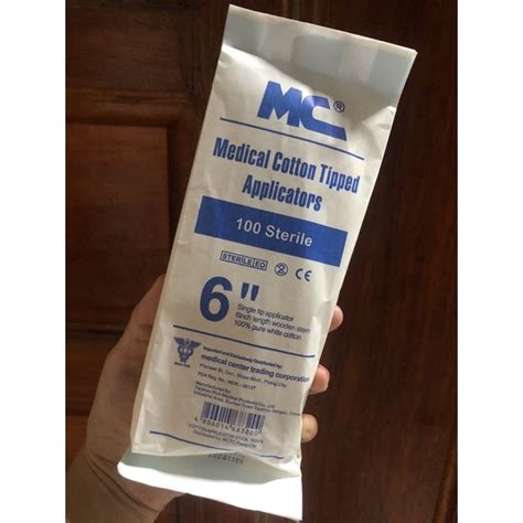 MC Sterile Cotton Applicator Stick 100’s | Shopee Philippines