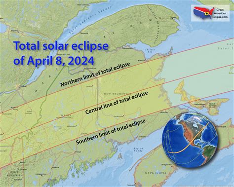 Total Solar Eclipse of 2024: Here Are Maps of the 'Path of Totality ...