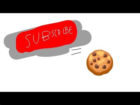 Subscribe for a cookie! 🍪 - YouTube