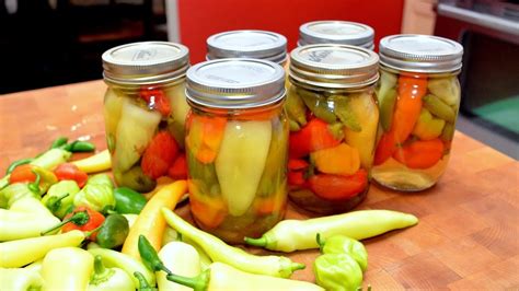 preserving peppers without canning