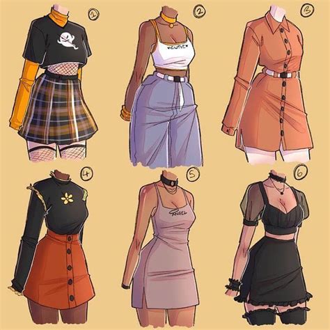 The Best 27 Cute Aesthetic Outfit Ideas Drawing - essentialtrendage