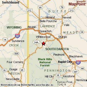 Where is Lead, South Dakota? see area map & more