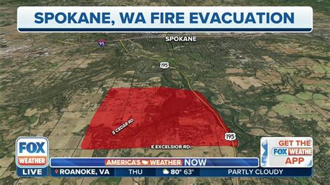 Evacuation order lifted as wildfire burns in Spokane | Fox Weather