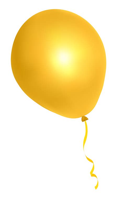 Yellow Balloons Png | www.imgkid.com - The Image Kid Has It!