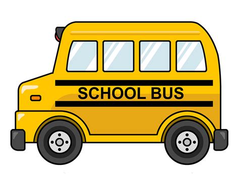 clip art of bus - Clip Art Library