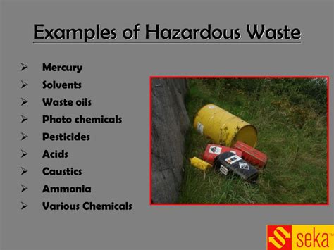 5 Examples Of Hazardous Waste