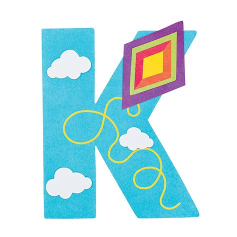 “K Is For Kites” Letter K Craft Kit - Discontinued | Letter k crafts ...