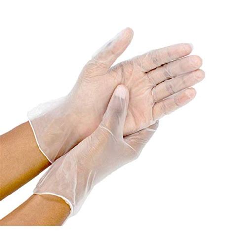 Kleen Chef Food Handling Multi Purpose Disposable Vinyl Gloves, X-Large ...