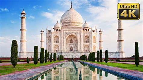 Taj Mahal - 4K Aerial Drone + Stock Footage - YouTube