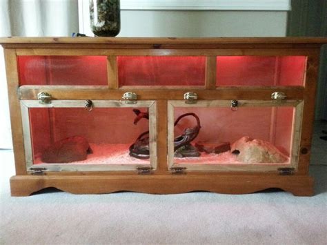 Homemade Reptile Cage | DIY Snake Enclosure | DIY Reptile Cages ...