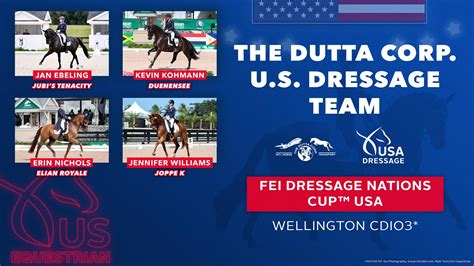 US Equestrian Names The Dutta Corp. U.S. Dressage Team for 2024 FEI ...