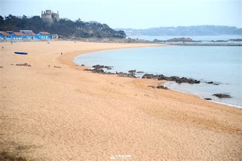 Winter landscape of beaches in Qingdao - China.org.cn