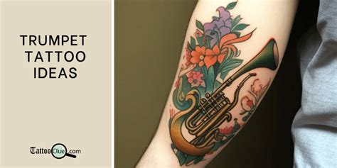 79 Trumpet Tattoo Ideas - TattooClue.com