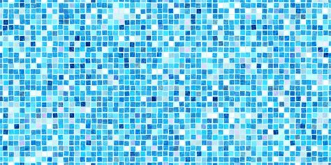 Premium Vector | Sky blue swimming pool mosaic tile seamless pattern