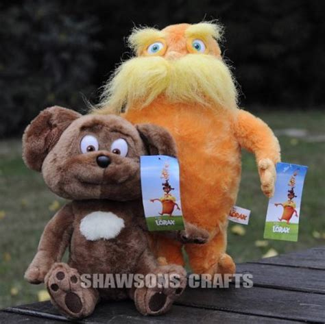 Buy Dr. Seuss the Lorax Plush Stuff Toys Lorax Bar-ba-loots Pipsqueak ...