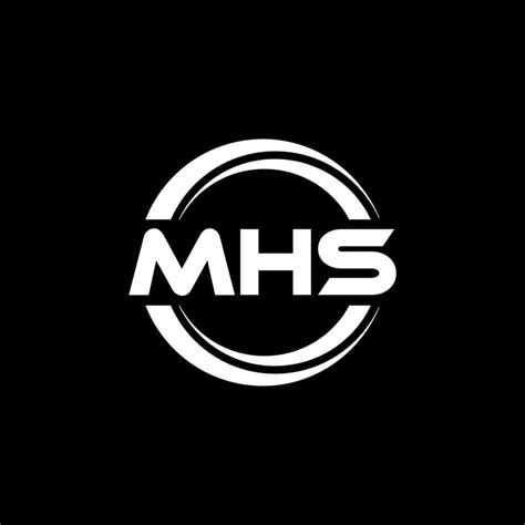 création de logo de lettre mhs en illustration. logo vectoriel, dessins ...