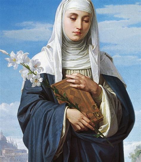 Saint Catherine of Siena by Alessandro Franchi in 2020 | St catherine ...