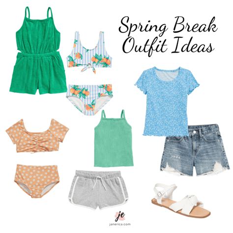 Spring Break Outfits for the Whole Family - Jane Erica