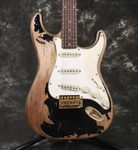 professional Handmade Relic 1961 FD ST electric guitar one piece ...