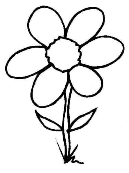 Flower Coloring Pages (11) - Coloringkids.org