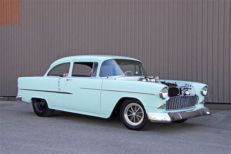 Old- School 1955 Chevy Gasser Packs a Punch