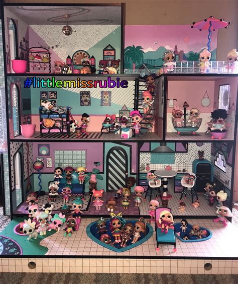 LOL Surprise Doll House For Little Girls With 85 Multicolor Dollhouses New