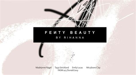 Fenty Beauty Logo Font - dimecorazonteestoyescuchando