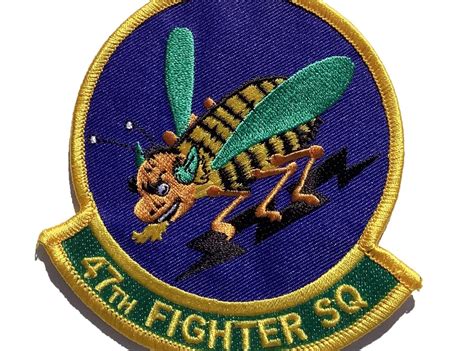 47th Fighter Squadron Patch – Sew On - Squadron Nostalgia