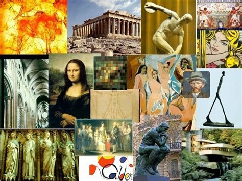 EVOLUCION HISTORICA DEL ARTE — Qué significa este cuadro o escultura?