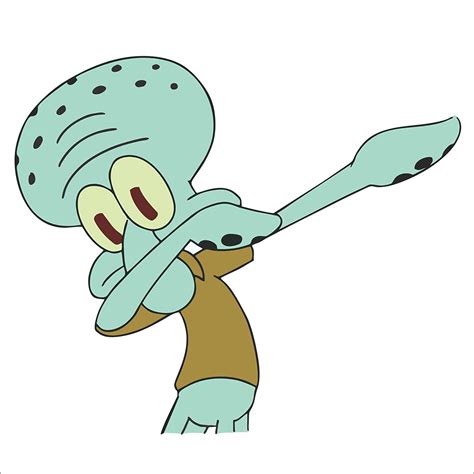 squidward dabbing Blank Template - Imgflip