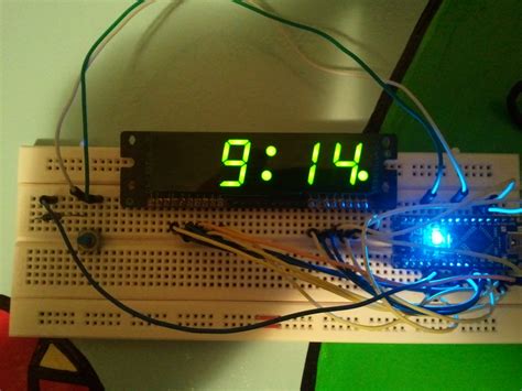 Arduino Clock Using Standard Clock Display : 4 Steps - Instructables