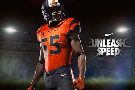 Oregon State University Unveils New Nike Football Uniforms [PHOTOS]