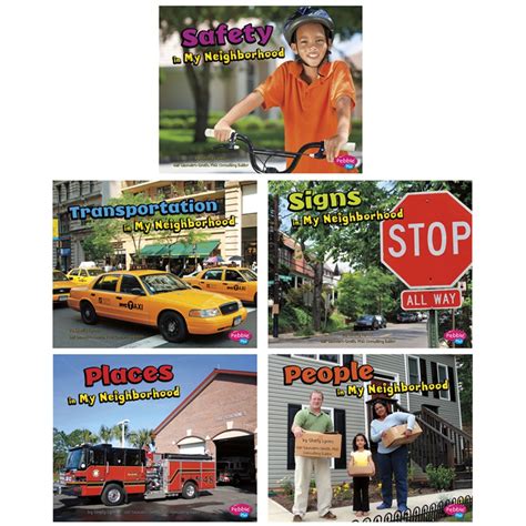 My Neighborhood Book Set, Set of 5 - CPB9781620658932 | Capstone ...