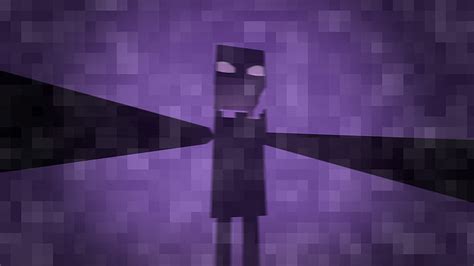 1920x1080px, 1080P free download | Enderman Purple Shades Minecraft, HD ...