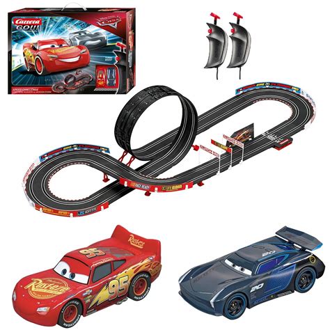 Carrera First Disney/Pixar Cars Slot Car Race Track Includes Cars ...