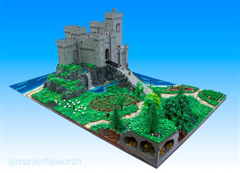 This massive LEGO castle is full of little details to keep you coming ...