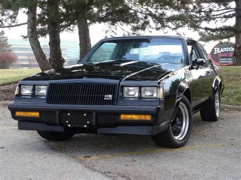 1987 Buick Regal GNX 3,031 Miles Black Coupe V6 Automatic for sale ...