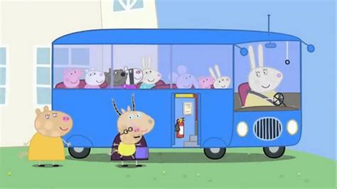 PEPPA PIG School Bus Watch Full Peppa Pig School Bus Trip - YouTube