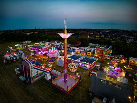 £1 to get in? Seems fair to most for spectacular Peterborough funfair ...