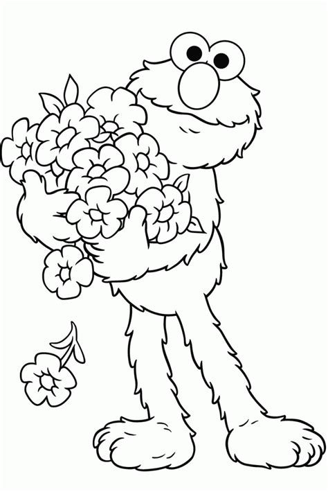 Elmo Coloring Pages Printable Free - Coloring Home