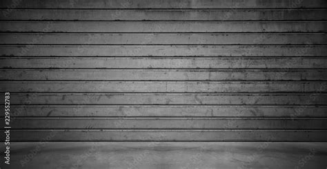 Old Garage Door Wall Closed Metal Texture Background with Concrete ...