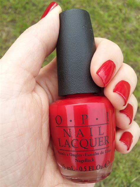 OPI Nail Polish Big Apple Red NL N25 Discontinued 15 ml Full size | eBay