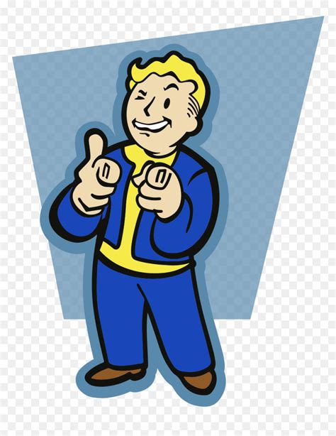 Fallout 4 Vault Boy A5 Notebook Clipart , Png Download - Logo Fallout ...