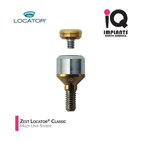 LOCATOR® Classic Attachment System for Multi-Unit Abutments, 2-Pack ...