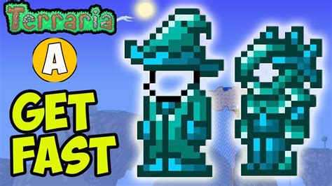 Terraria how to get Frost Armor (EASY) | Terraria 1.4.4.9 Frost Helmet ...