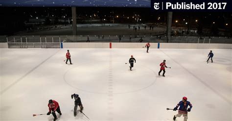 It’s Called Broomball. And, Yes, It’s Grueling. - The New York Times