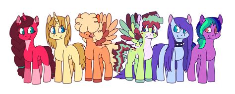 The Rainbow Family by CrazyGreenFluff on DeviantArt