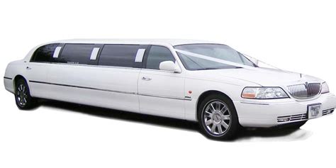 White Lincoln limousine Town Car 'Millennium Edition' (8 seater).